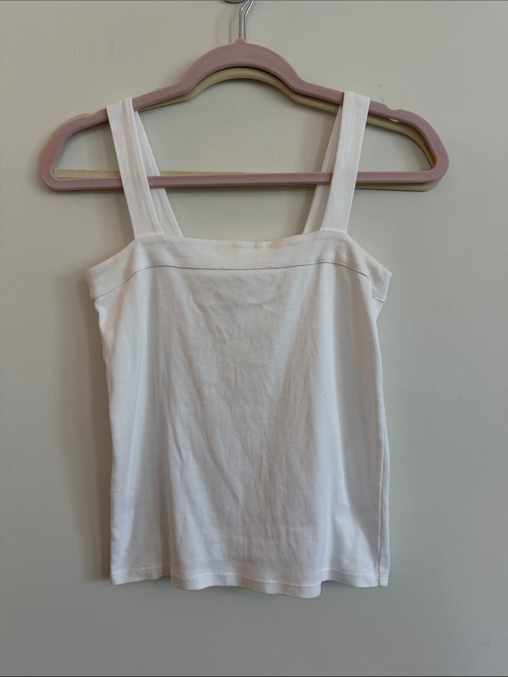 LOFT White Square-Neck Tank Top - Women's